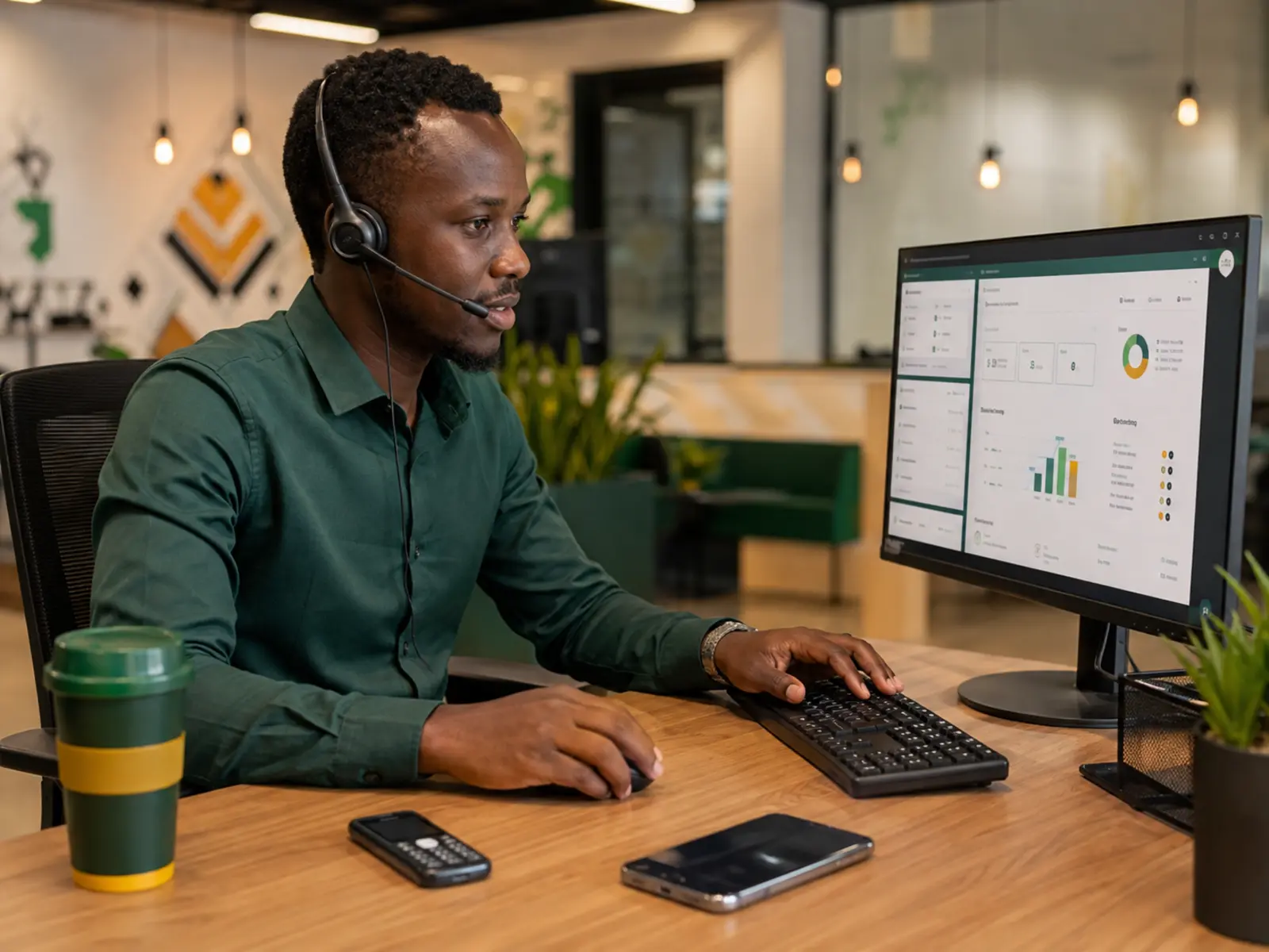 MTN Mobile Money Uganda subscriber support, Corpshore Uganda telecoms team